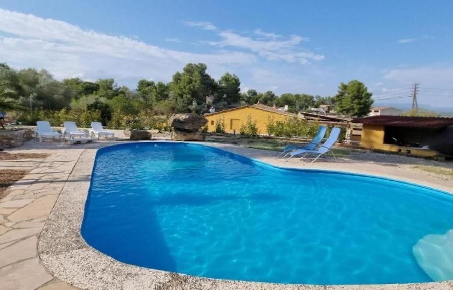 Casa con vistas, piscina y animales de granja, LA CASETA Tarragona Exterior foto